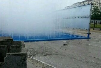 工程洗车机，工地洗车机，实地冲洗效果 (1065播放)