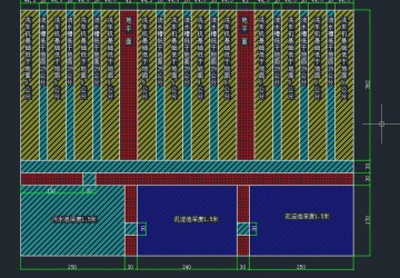 8米x3米62洗车机基础图
