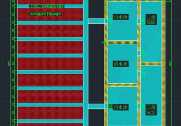 8米x4米洗车机基础图